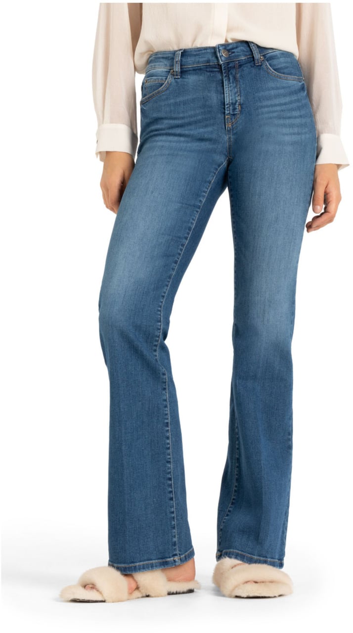 Cambio Paris Flared Jeans Blauw 9128 0012 99 Blauw
