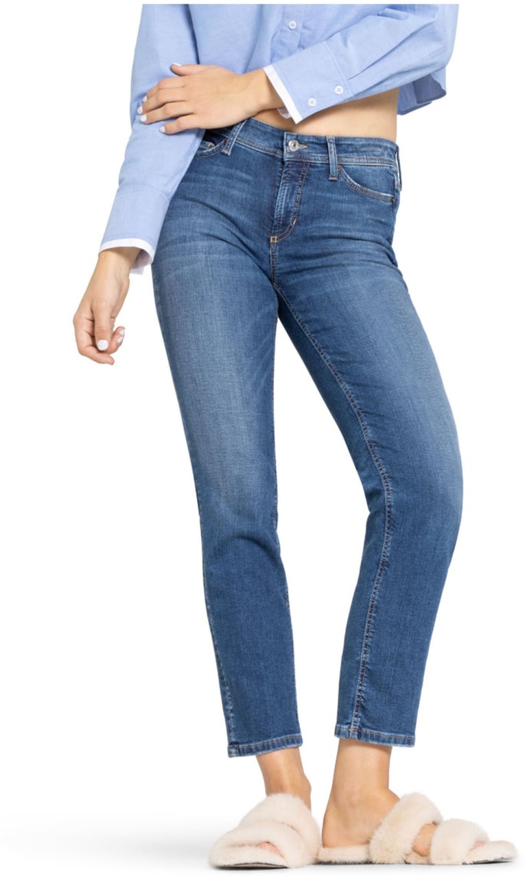 Cambio Piper Cropped Jeans Blauw 9128 0027 17 Blauw