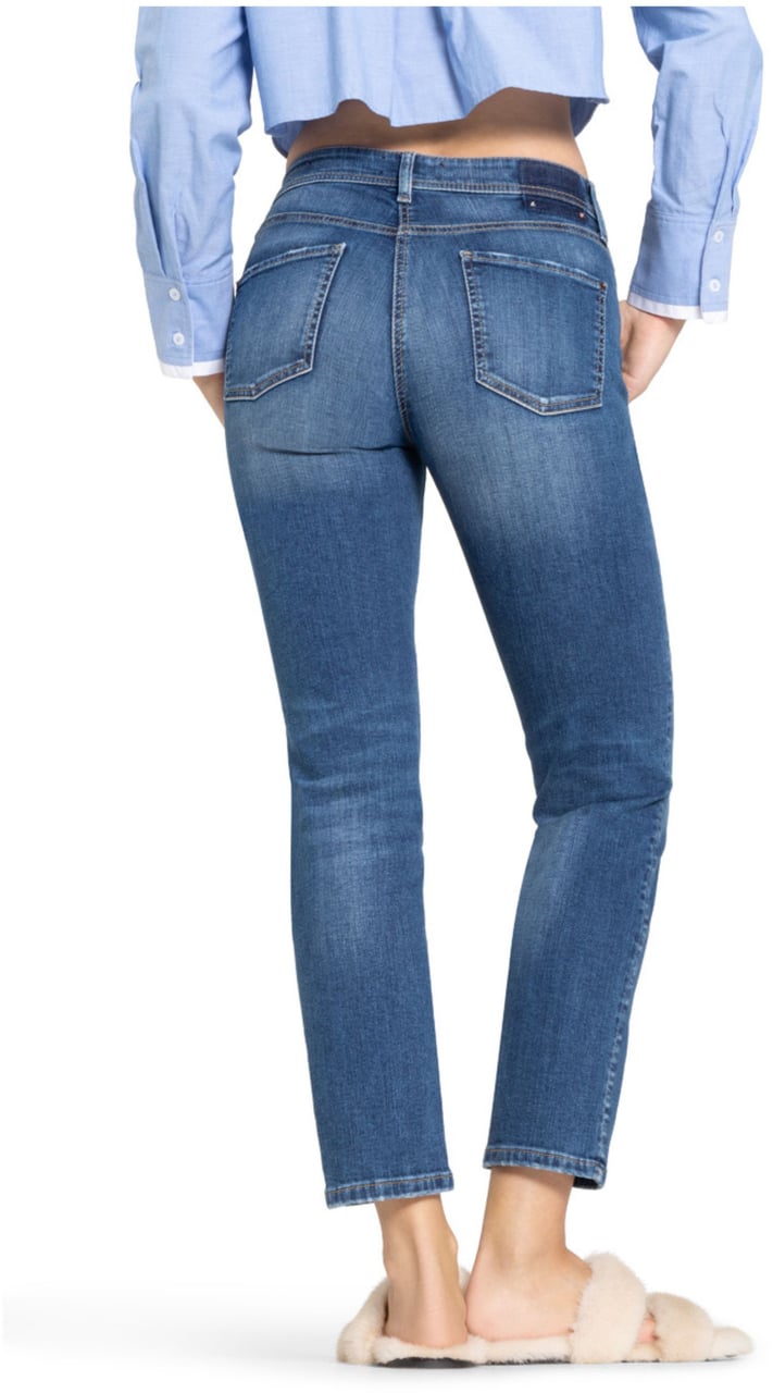 Cambio Piper Cropped Jeans Blauw 9128 0027 17 Blauw