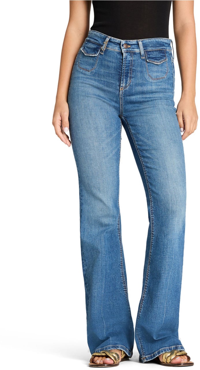 Cambio Fabienne Pocket Jeans Blauw 9129 0095 01 Blauw