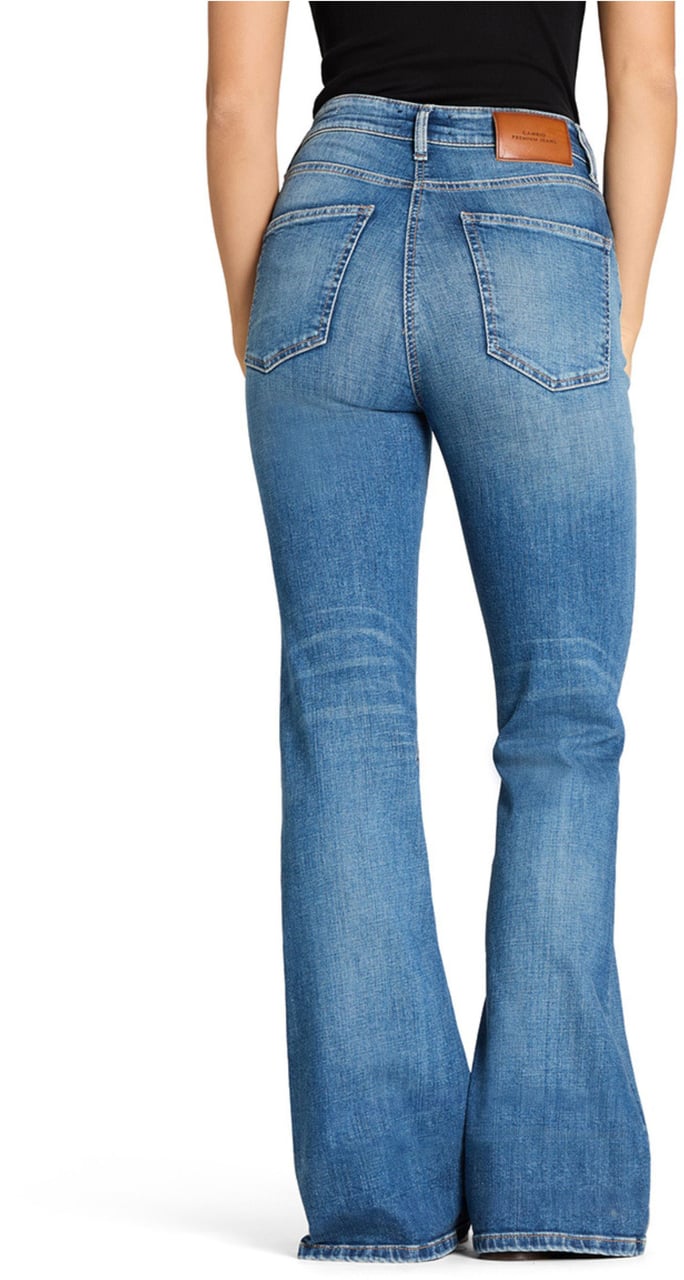 Cambio Fabienne Pocket Jeans Blauw 9129 0095 01 Blauw