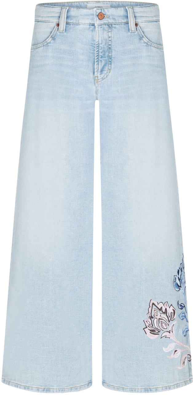 Cambio Palazzo Cropped Blauw 9132 0023 16 Blauw