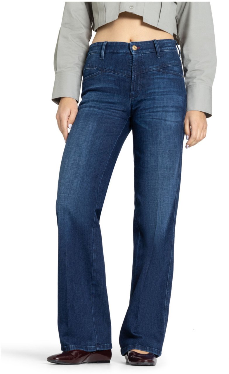 Cambio Aimee Seam Jeans Blauw 9151 0144 00 Blauw