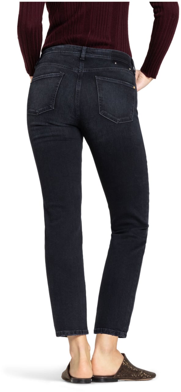 Cambio Piper Cropped Jeans Zwart 9268 0027 17 Zwart