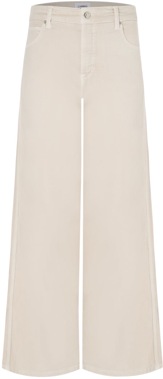 Cambio Palazzo Pantalons Off White 9559 0058 03 Wit