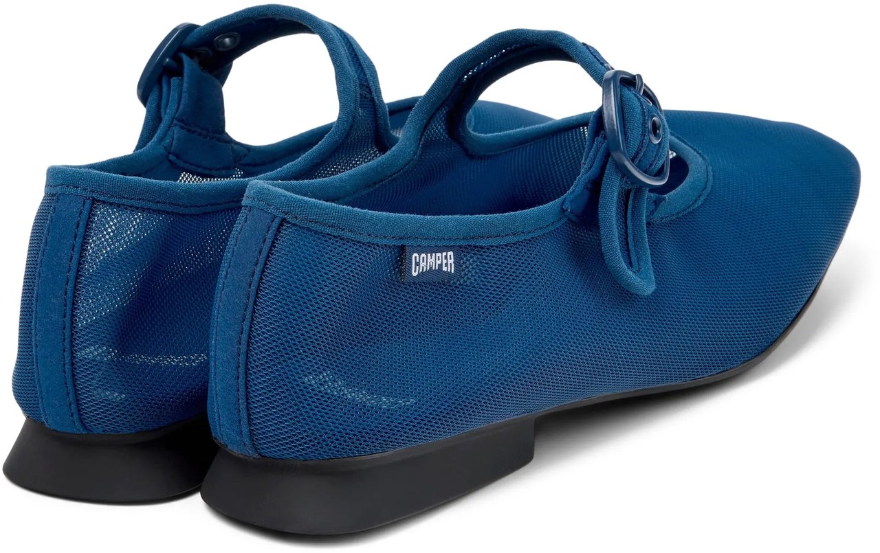 Camper Flat Shoes Blu Blauw