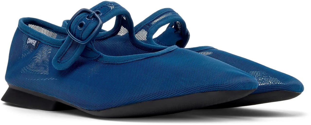 Camper Flat Shoes Blu Blauw