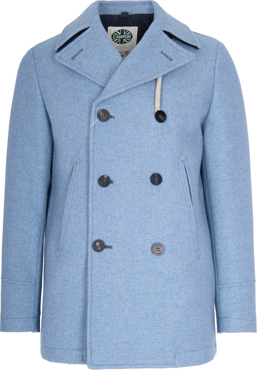Camplin Coats Clear Blue Blauw