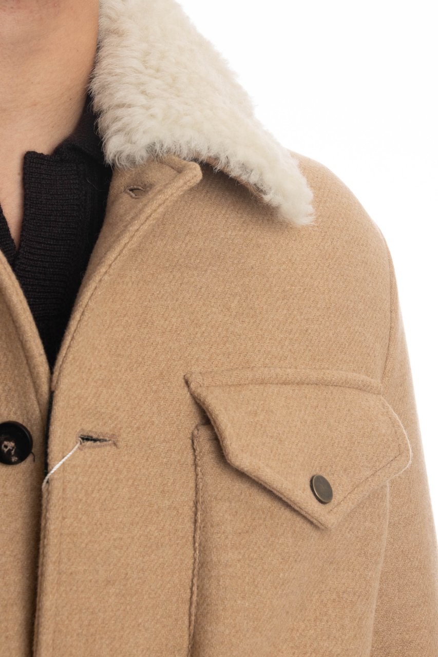 Camplin Wool Field Jacket Mod. Explorer Bruin