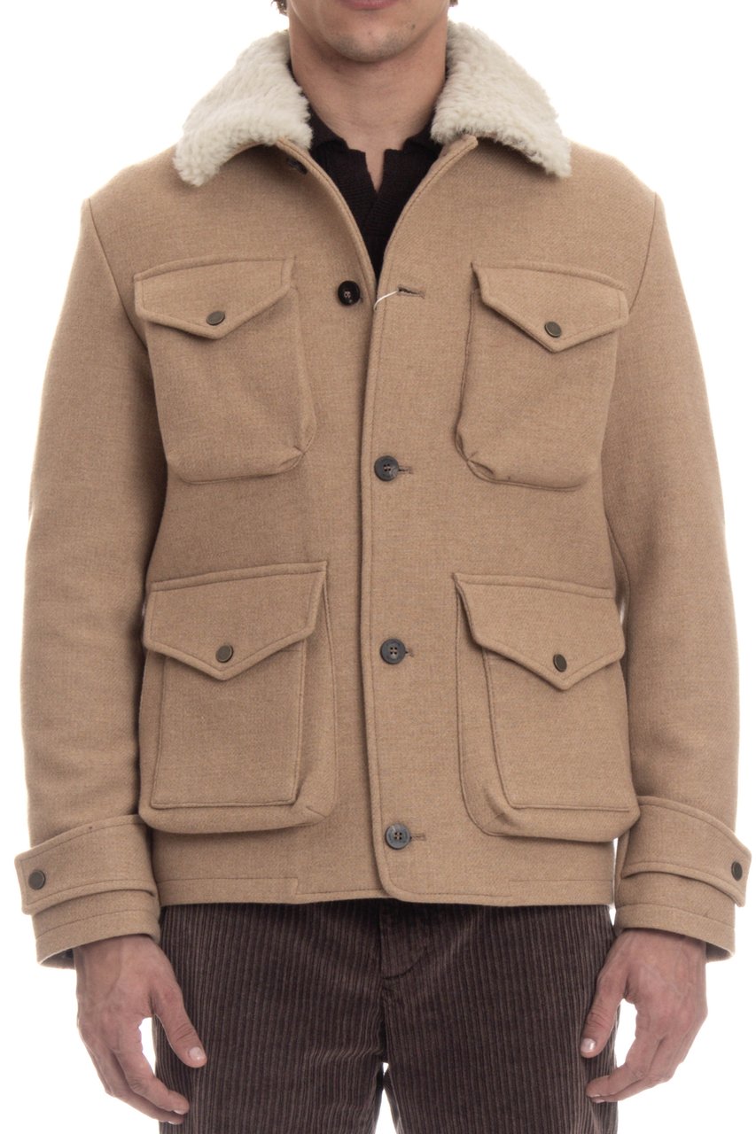 Camplin Wool Field Jacket Mod. Explorer Bruin