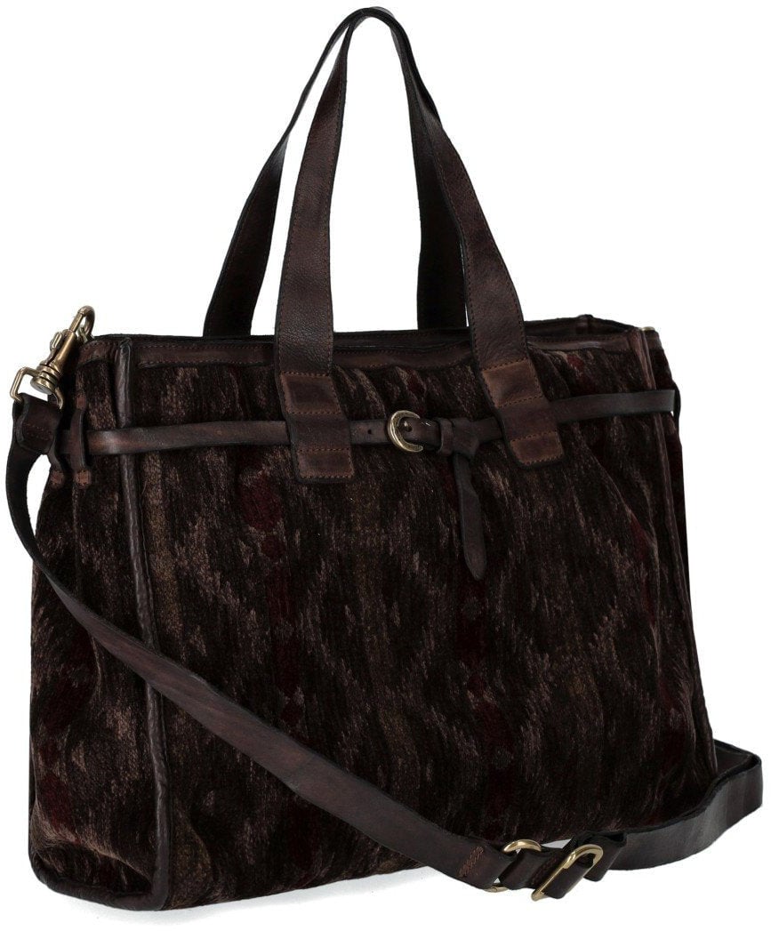 Campomaggi CAMPOMAGGI PATRIZIA BROWN SHOPPING BAG Divers