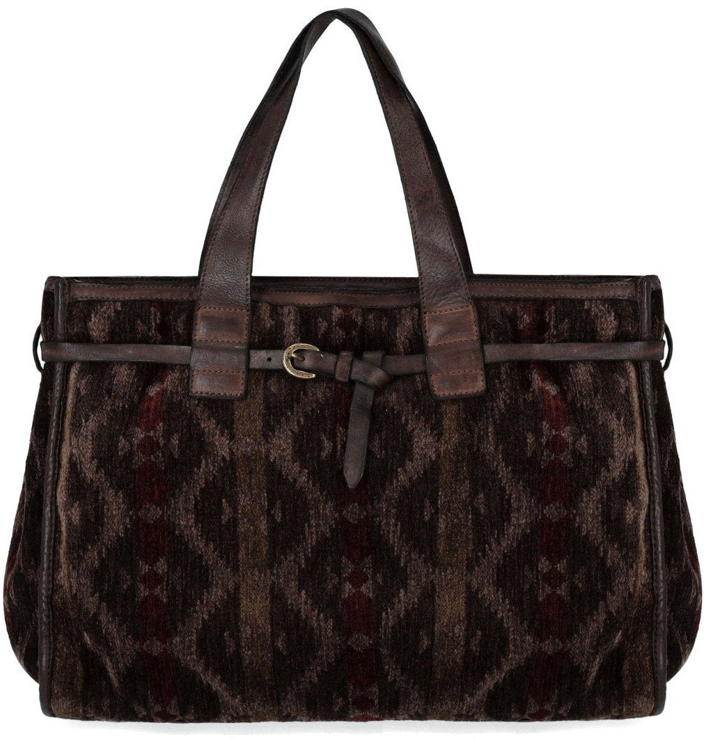 Campomaggi CAMPOMAGGI PATRIZIA BROWN SHOPPING BAG Divers
