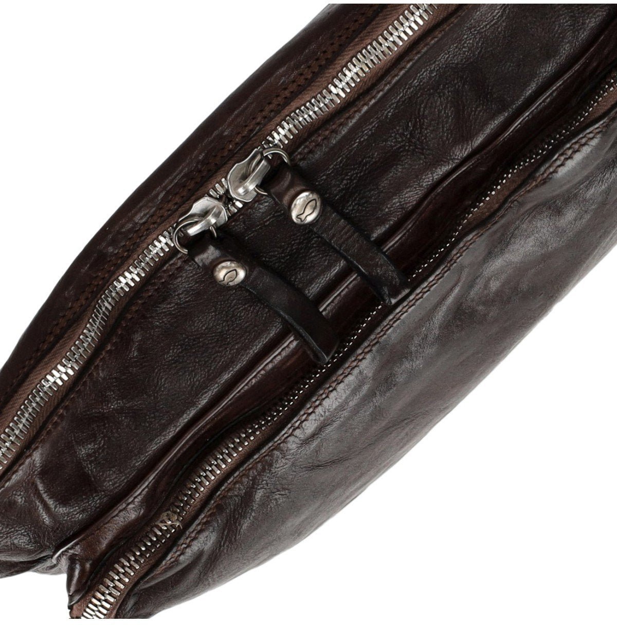 Campomaggi CAMPOMAGGI ARENITE DARK CROSSBODY BAG Bruin