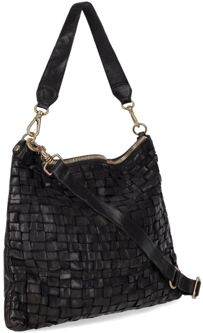 Campomaggi CAMPOMAGGI CARLA L SHOULDER BAG Zwart
