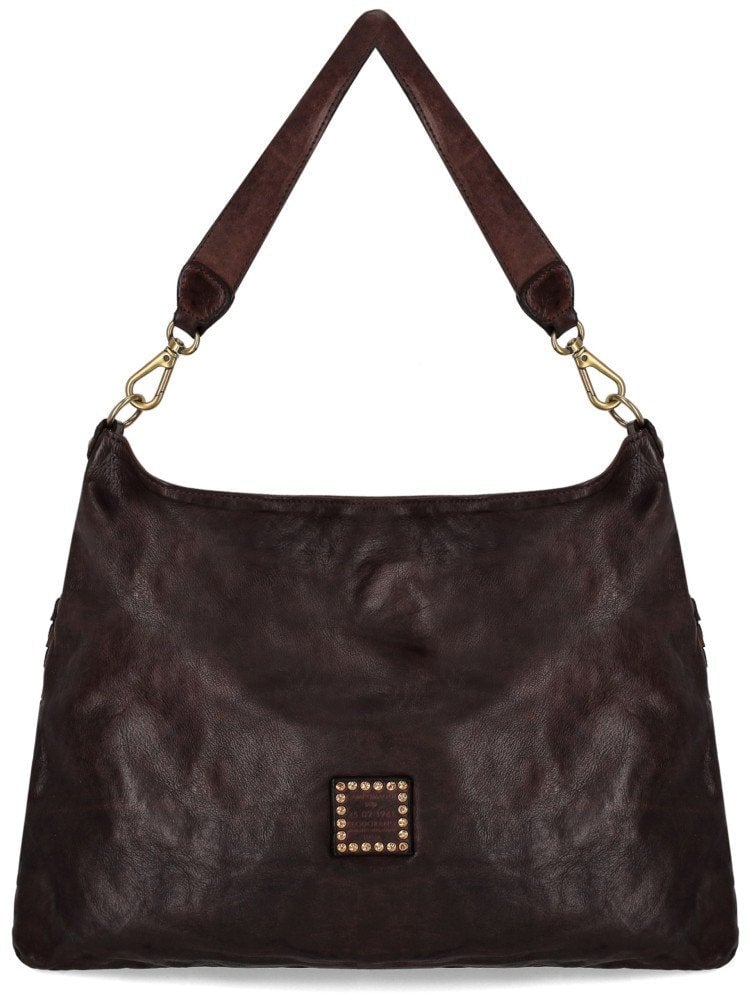 Campomaggi CAMPOMAGGI CARLA L DARK SHOULDER BAG Bruin