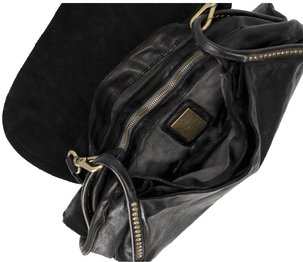 Campomaggi CAMPOMAGGI ENZA SHOULDER BAG Zwart