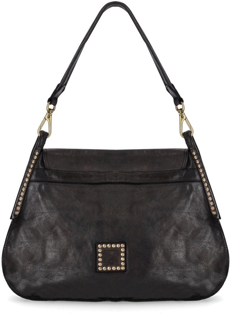 Campomaggi CAMPOMAGGI ENZA SHOULDER BAG Zwart