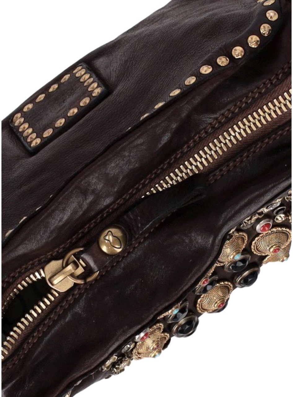 Campomaggi CAMPOMAGGI KATE DARK CROSSBODY BAG Bruin