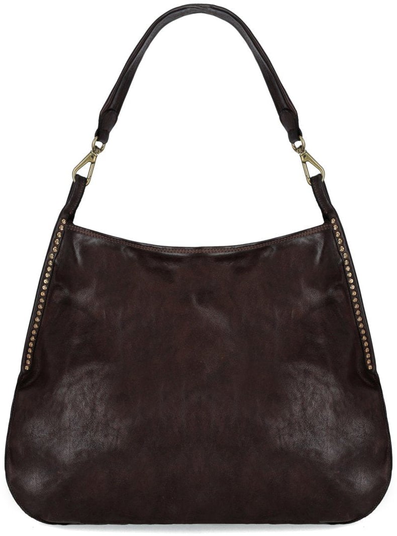 Campomaggi CAMPOMAGGI LUANA DARK SHOULDER BAG Bruin