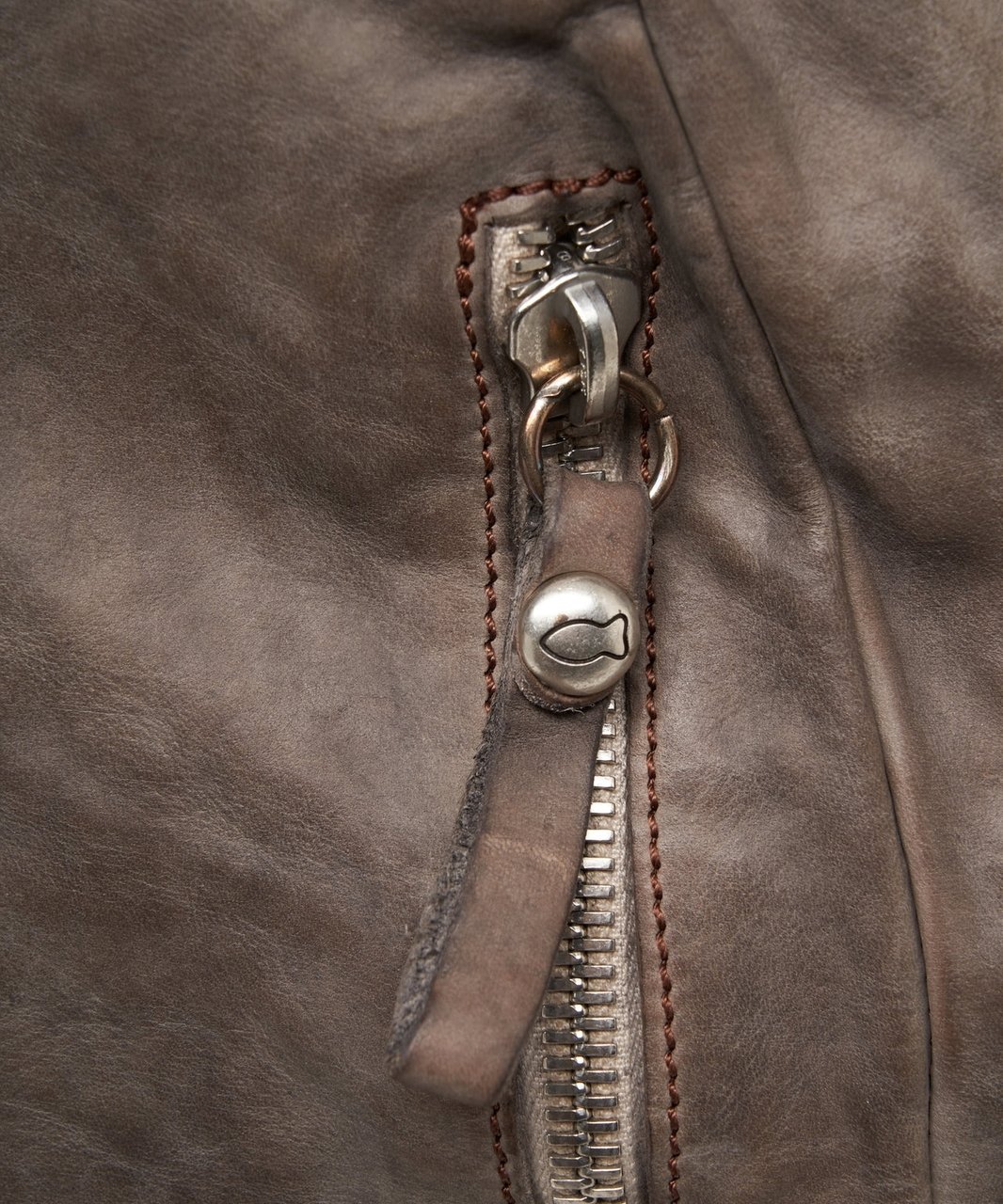 Campomaggi Leather backpack Beige