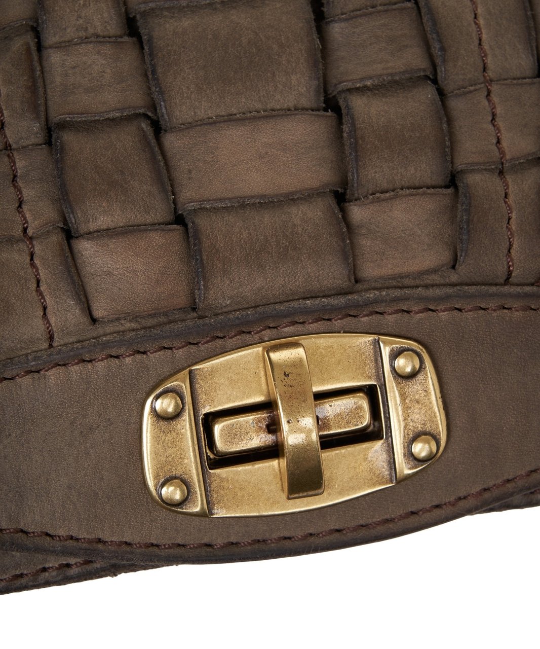 Campomaggi Leather Shoulder Bag Beige