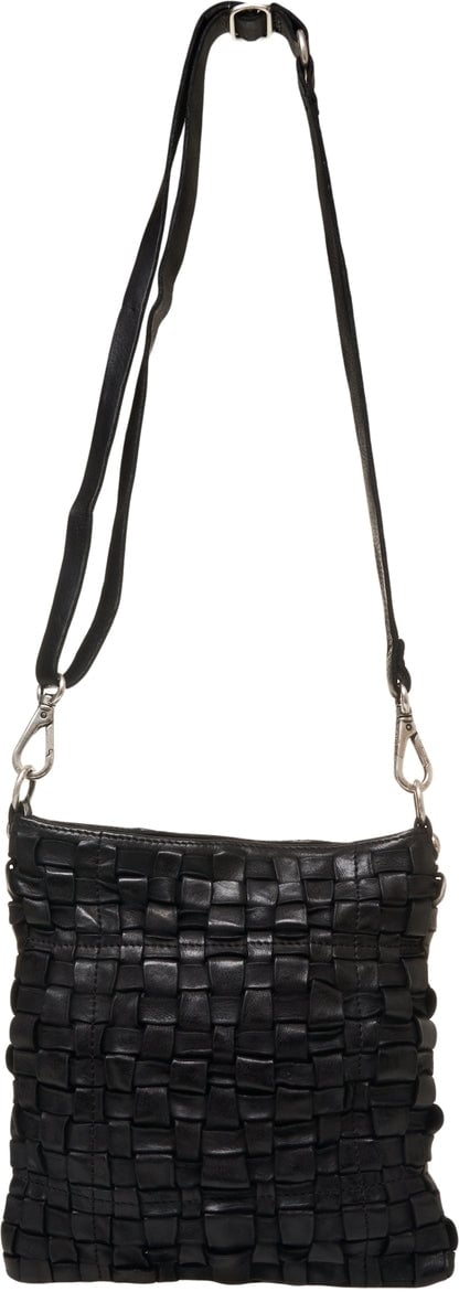 Campomaggi Leather cossbody bag Zwart