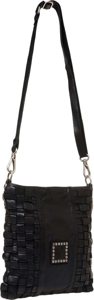 Campomaggi Leather cossbody bag Zwart