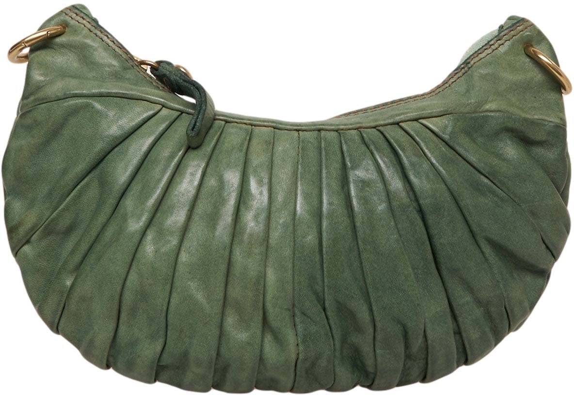 Campomaggi Shoulder bag 'Luna' Groen