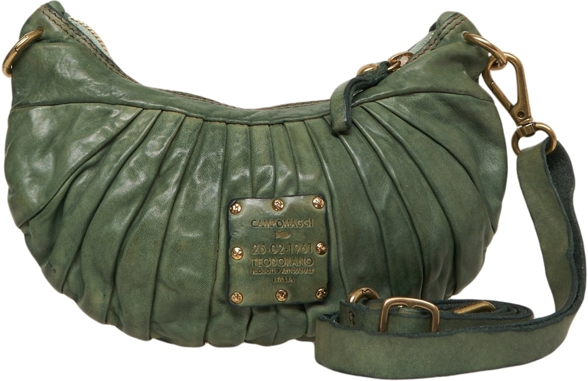 Campomaggi Shoulder bag 'Luna' Groen