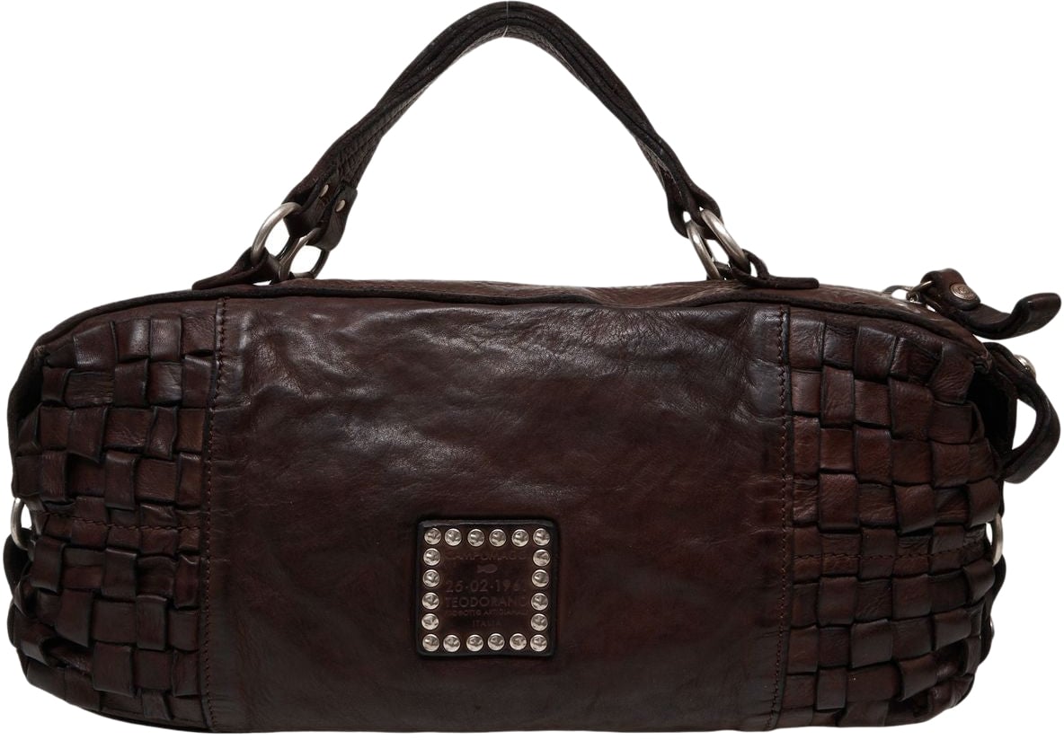 Campomaggi Leather handbag Bruin