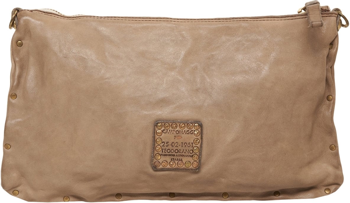 Campomaggi Crossbody bag 'Mara' Beige