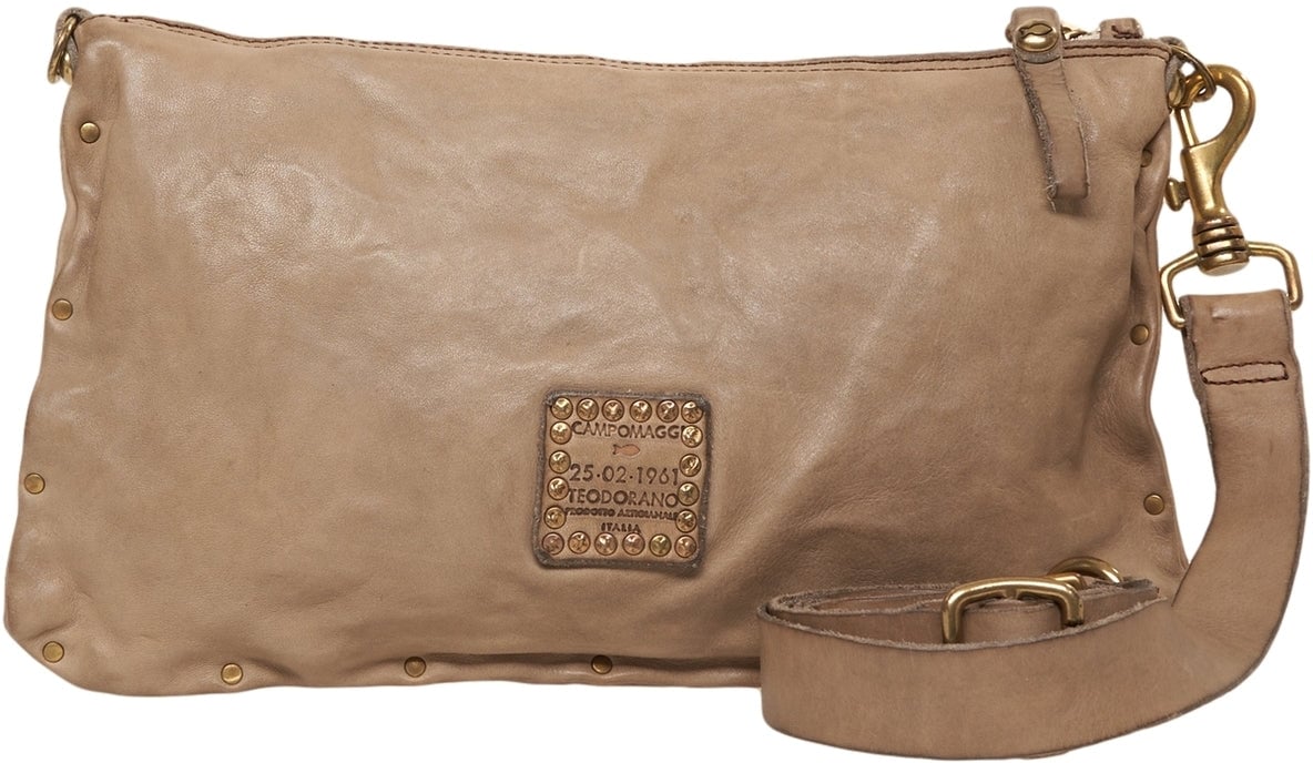 Campomaggi Crossbody bag 'Mara' Beige