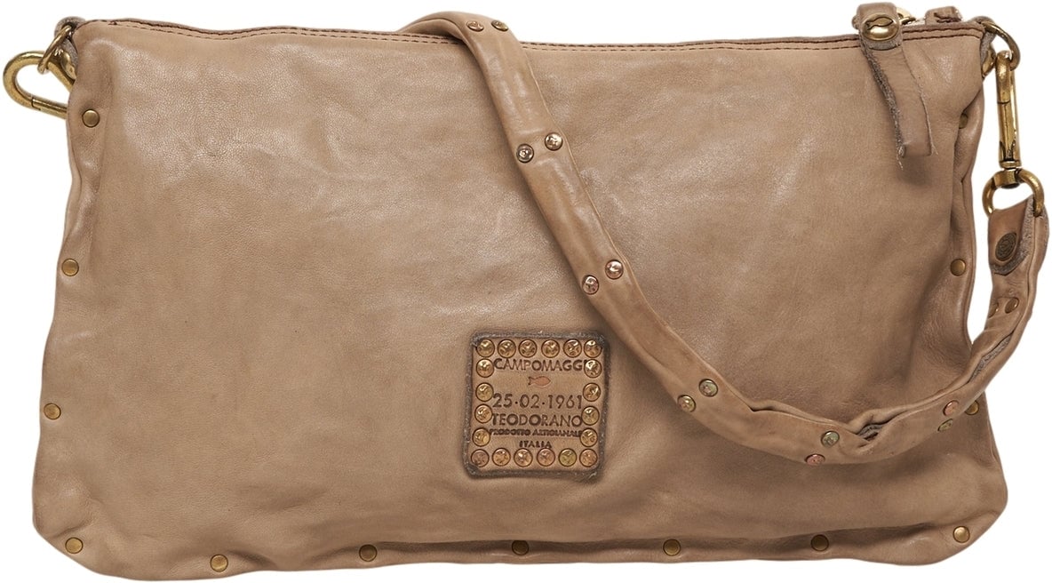 Campomaggi Crossbody bag 'Mara' Beige
