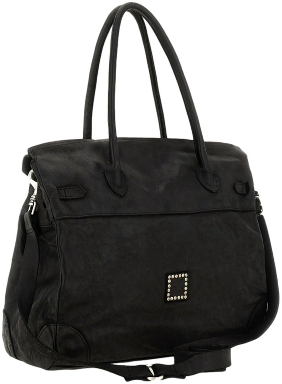 Campomaggi Handbag 'Saturno' Zwart