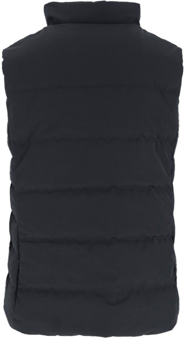 Canada Goose Black Freestyle Quilted Padded Outerwear Vest Zwart
