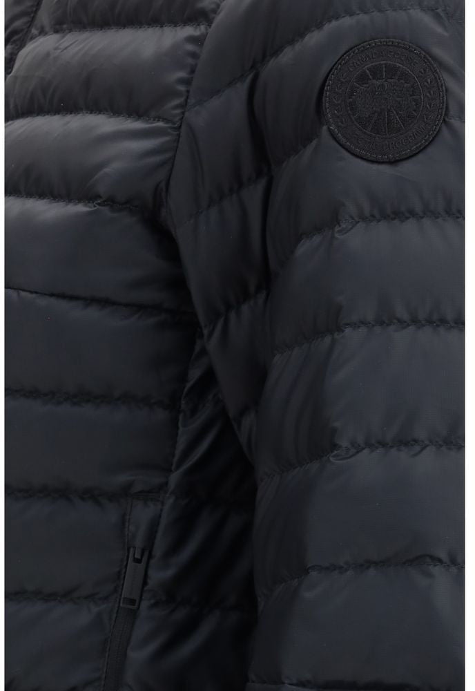 Canada Goose Canada Goose Black Recycled Polyester Shell Jacket Zwart