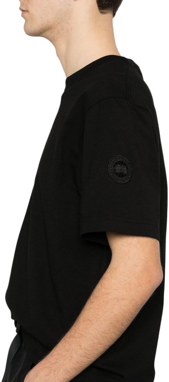 Canada Goose T-Shirts And Polos Black Zwart