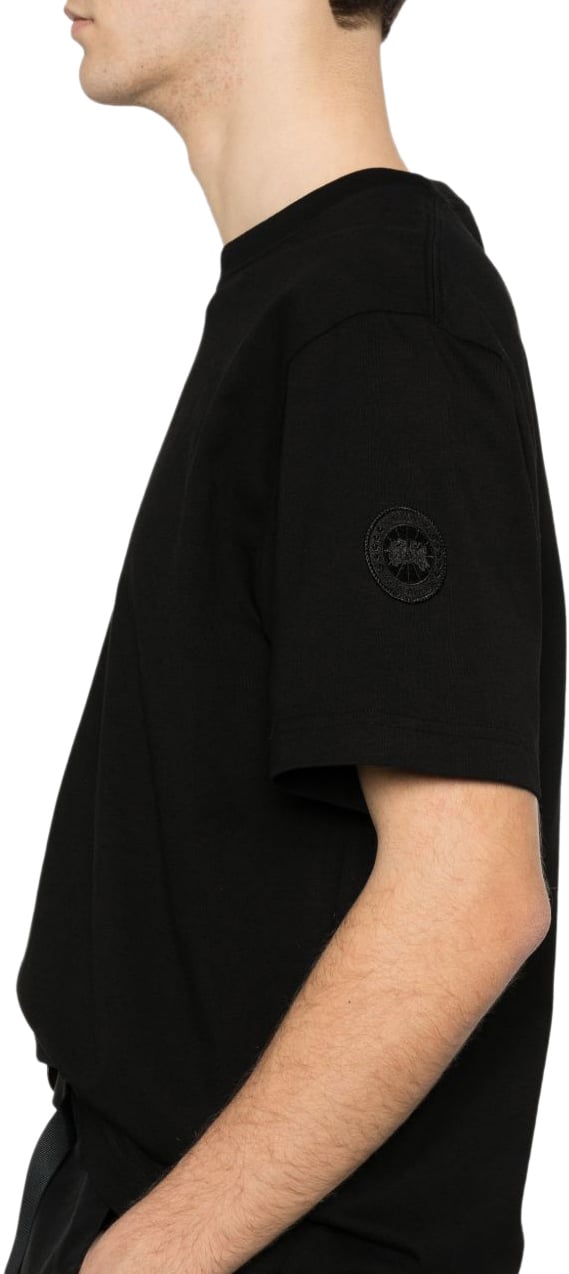 Canada Goose T-Shirts And Polos Black Zwart