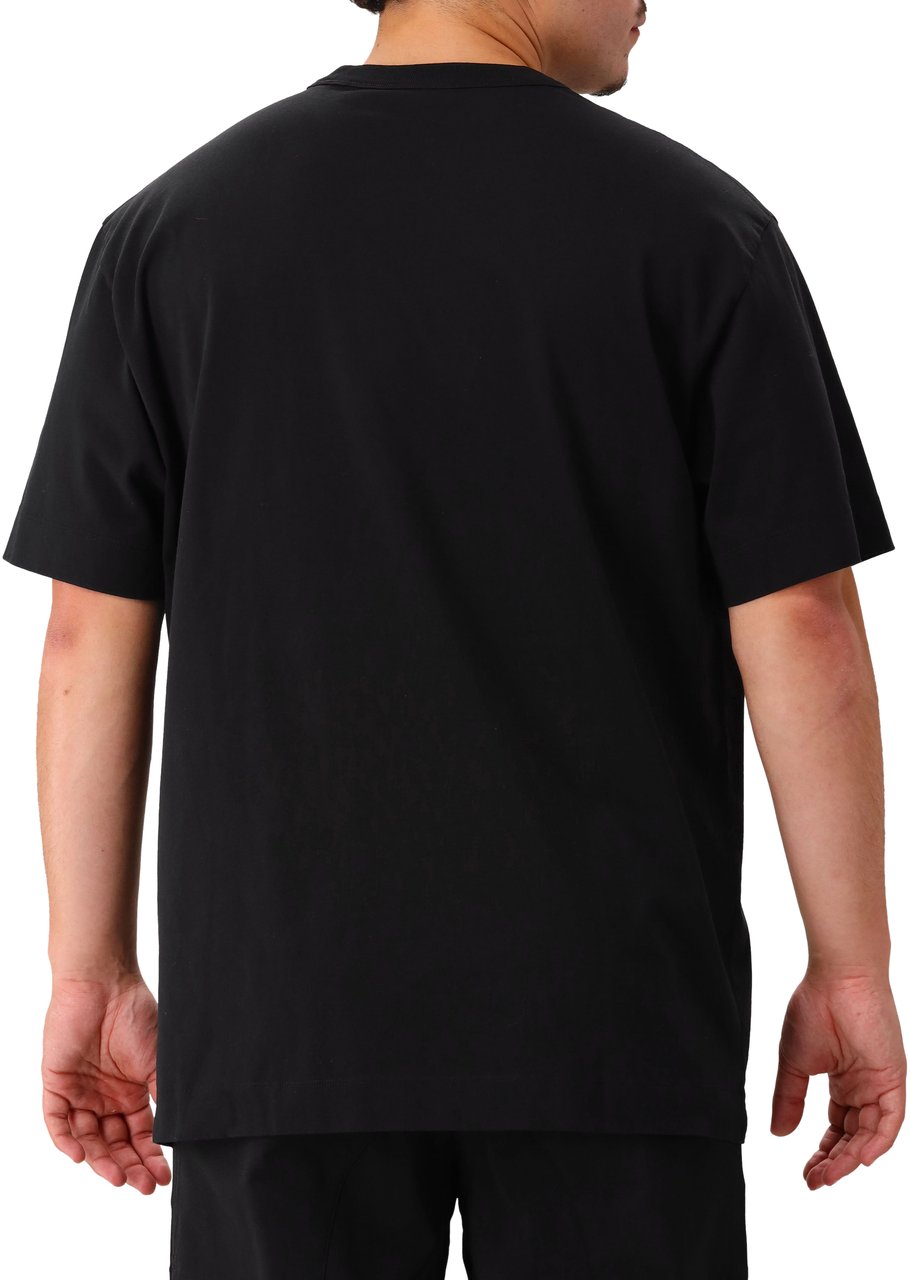Canada Goose Canada Goose T-shirt Zwart Gladstone Embroidered Disc Noir Zwart