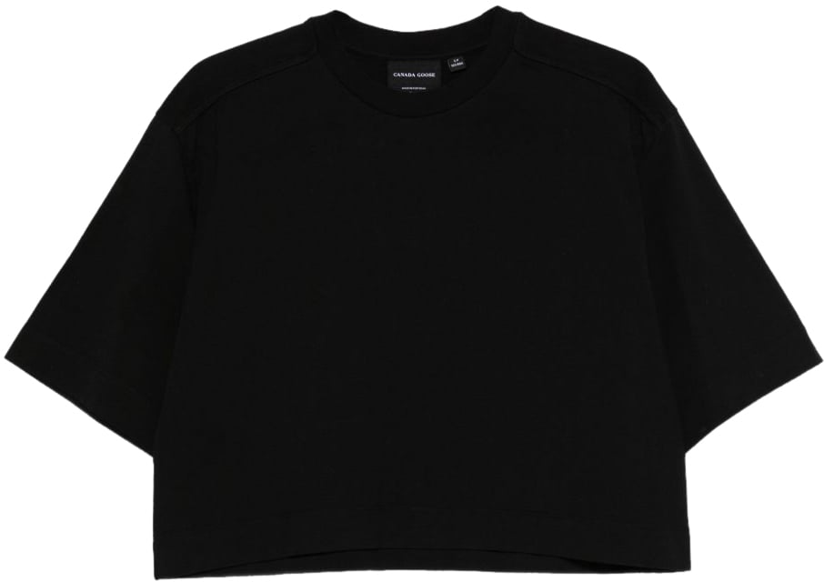 Canada Goose T-Shirts And Polos Black Zwart