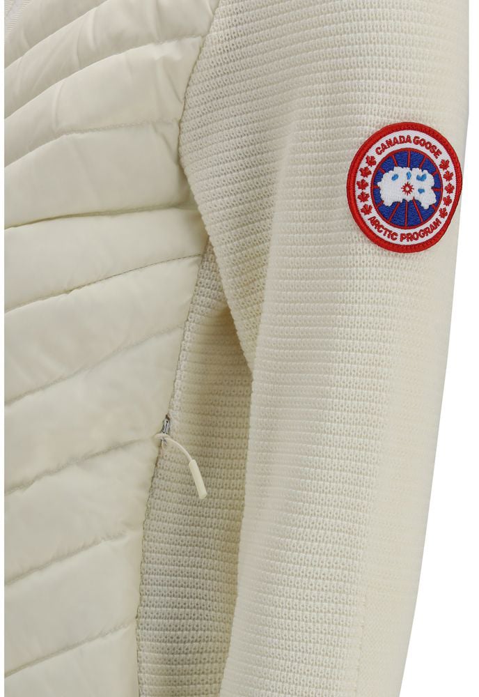 Canada Goose Beige Wool Oves Aries Full-Length Jacket Beige