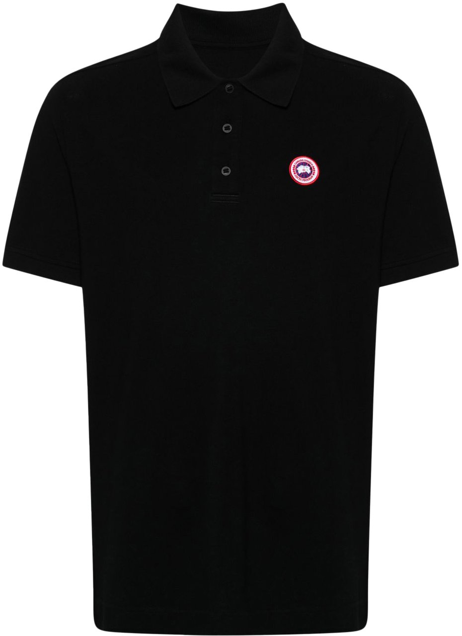 Canada Goose T-Shirts And Polos Black Zwart