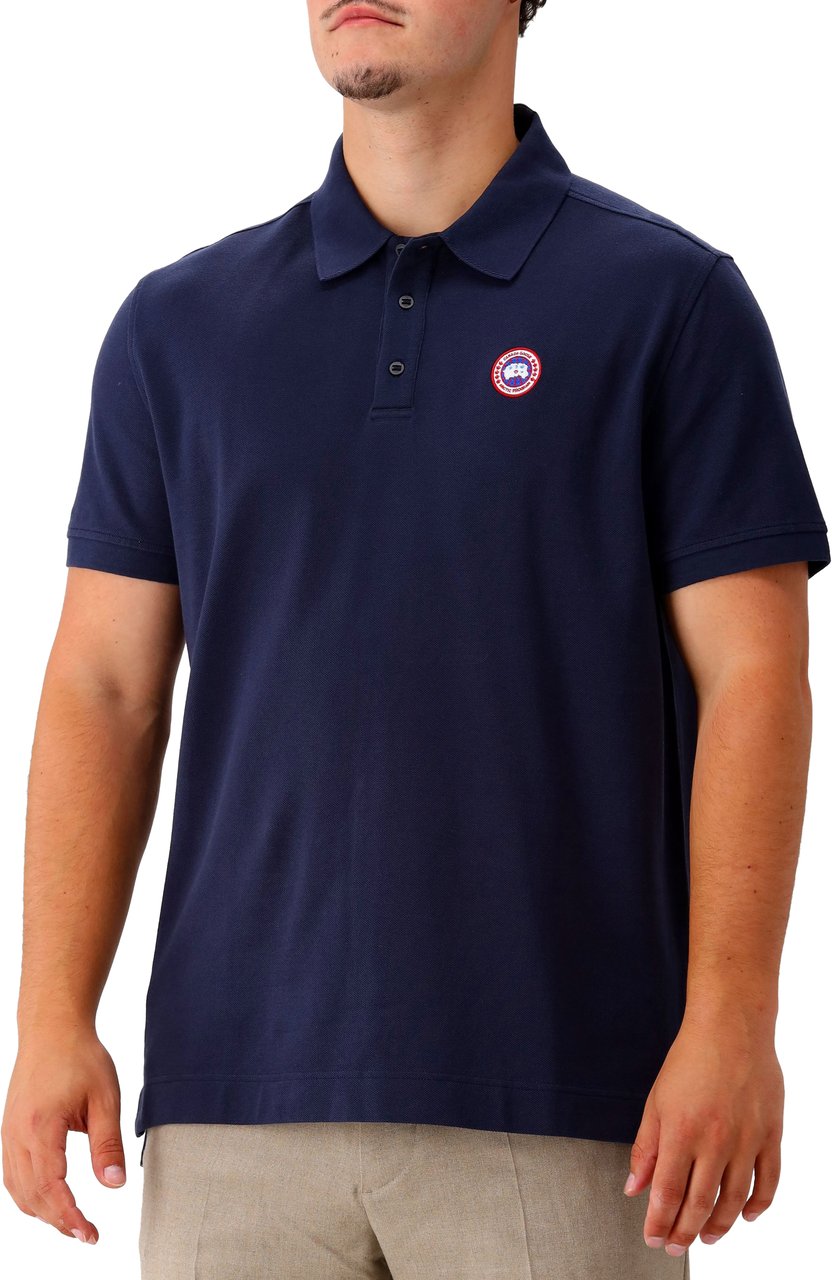 Canada Goose Canada Goose Polo Blauw Beckley Atlantic Navy Blauw