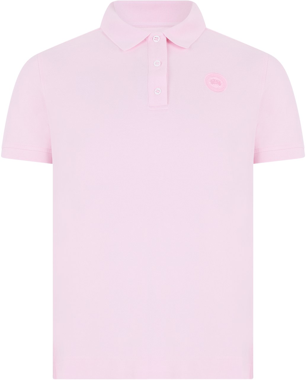 Canada Goose Short sleeve polo with logo Roze