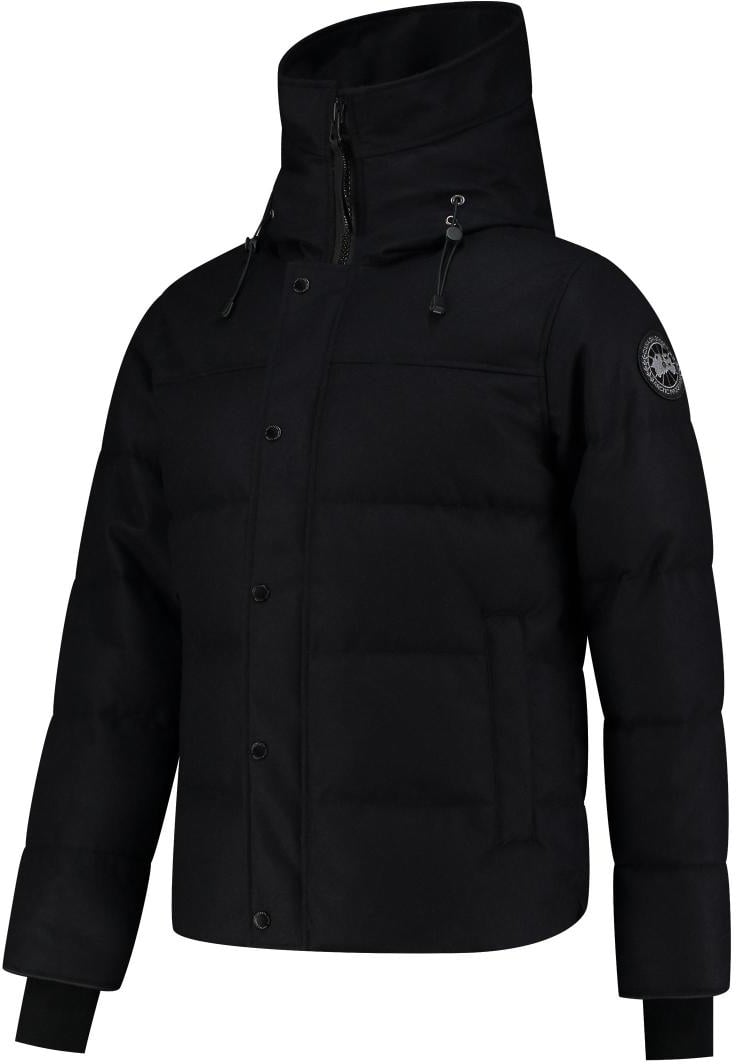 Canada Goose Macmillan Parka Wool - Black Label Blauw