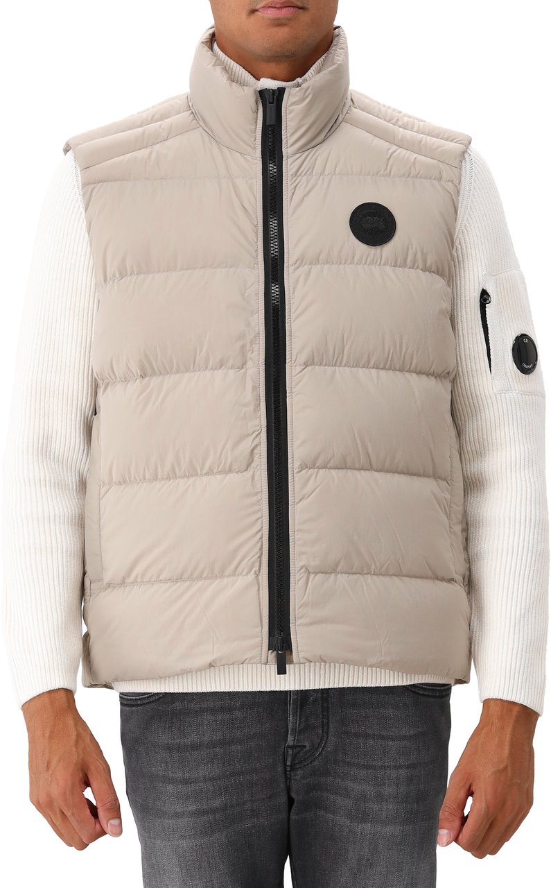 Canada Goose Canada Goose Bodywarmer Beige Crofton Vest Enduraluxe Beige