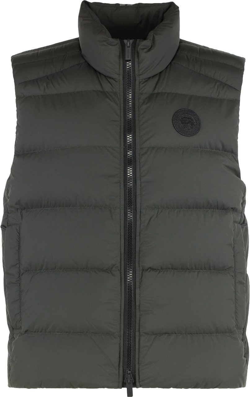 Canada Goose Puffer vest Crofton Groen