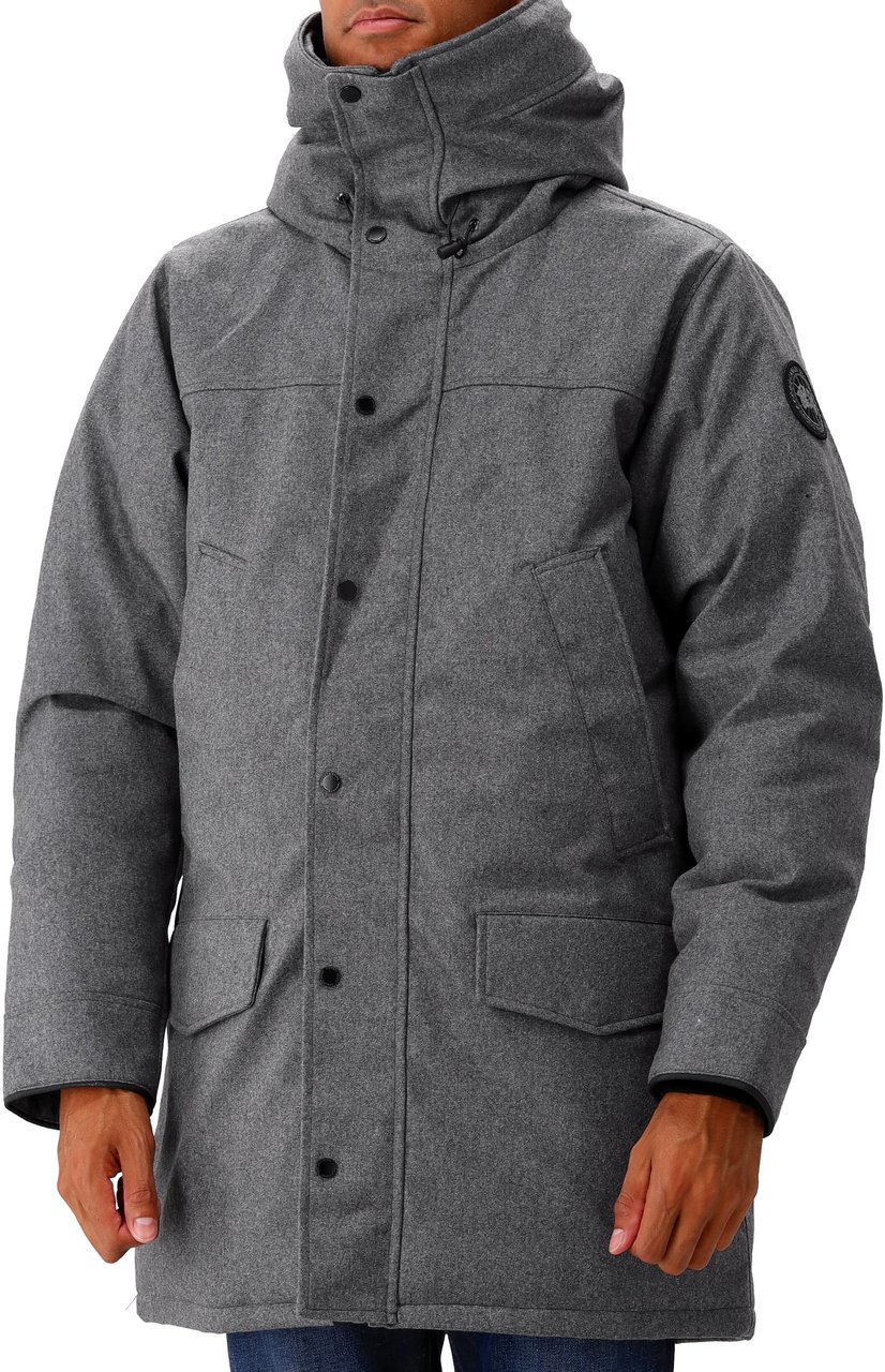 Canada Goose Canada Goose Parka Jas Grijs Langford Ardoise Mélangé Grijs