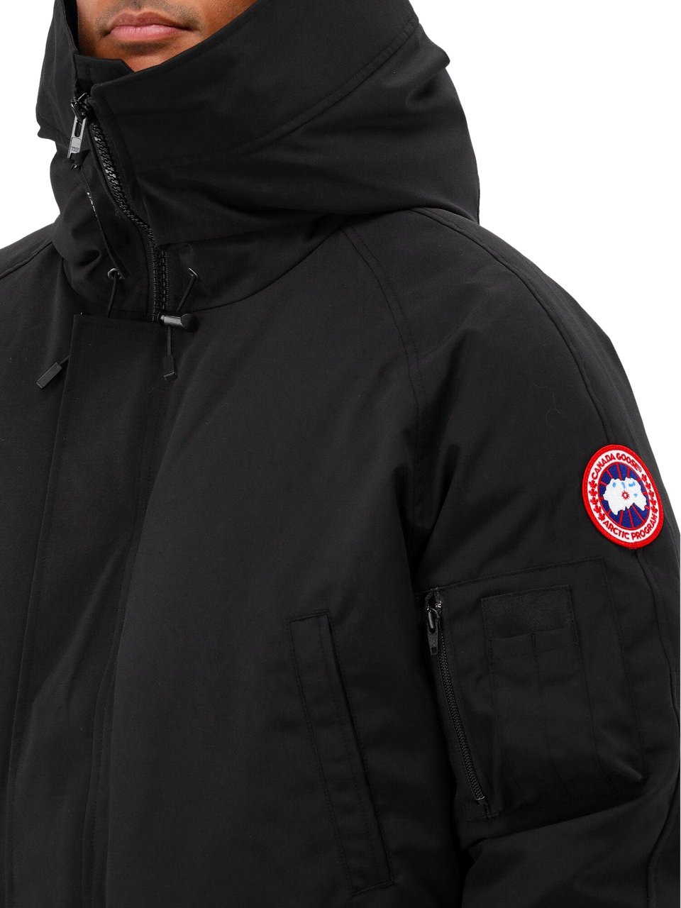 Canada Goose Canada Goose Bomber Jas Zwart Chillwack Zwart