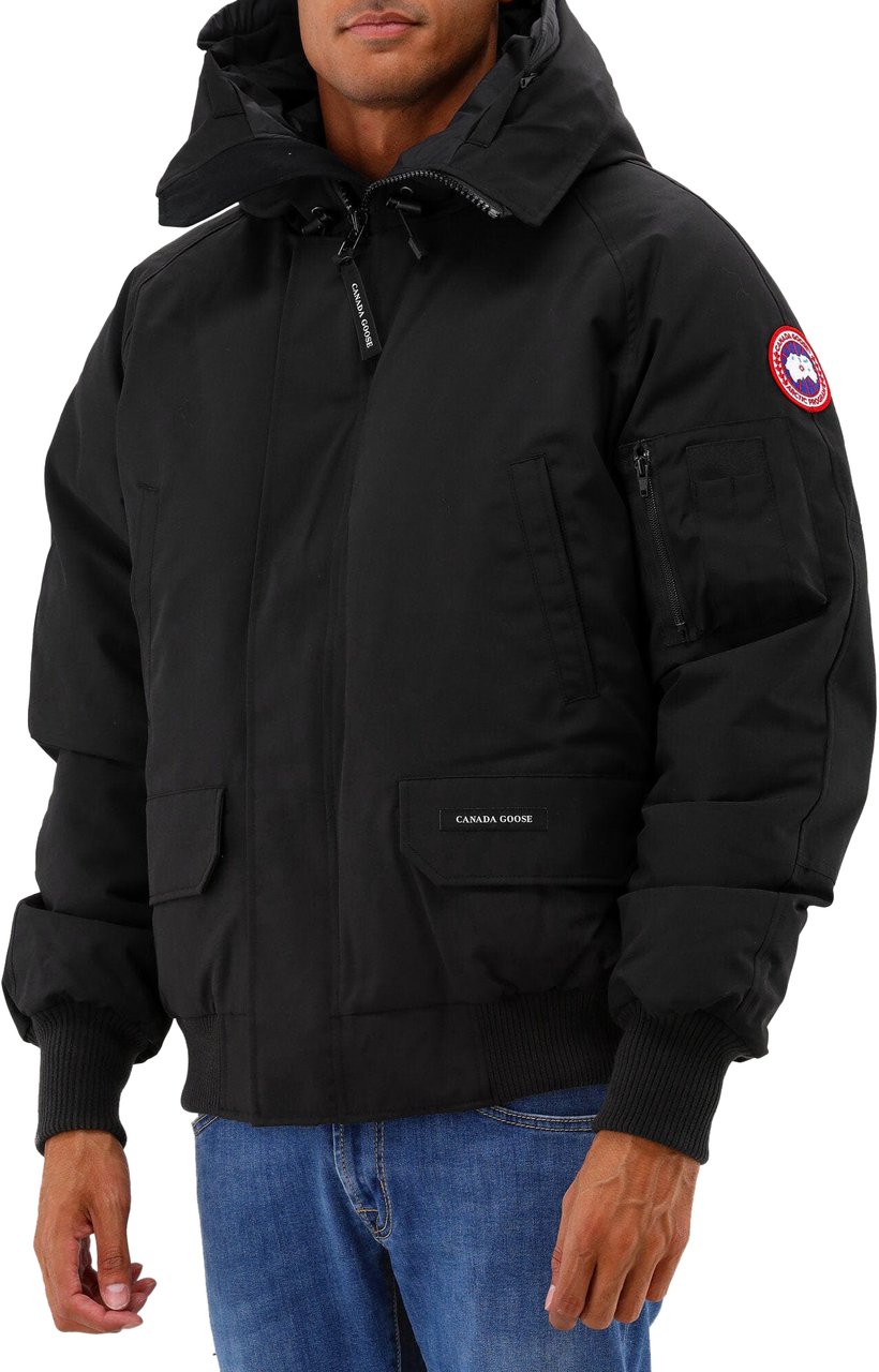 Canada Goose Canada Goose Bomber Jas Zwart Chillwack Zwart